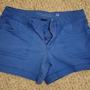 Bright Blue Shorts